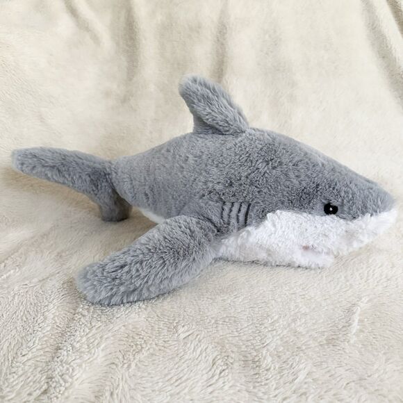 Wild Republic Great White Shark 14” Plush Embroidered Eye Stuffed Toy - Picture 2 of 6